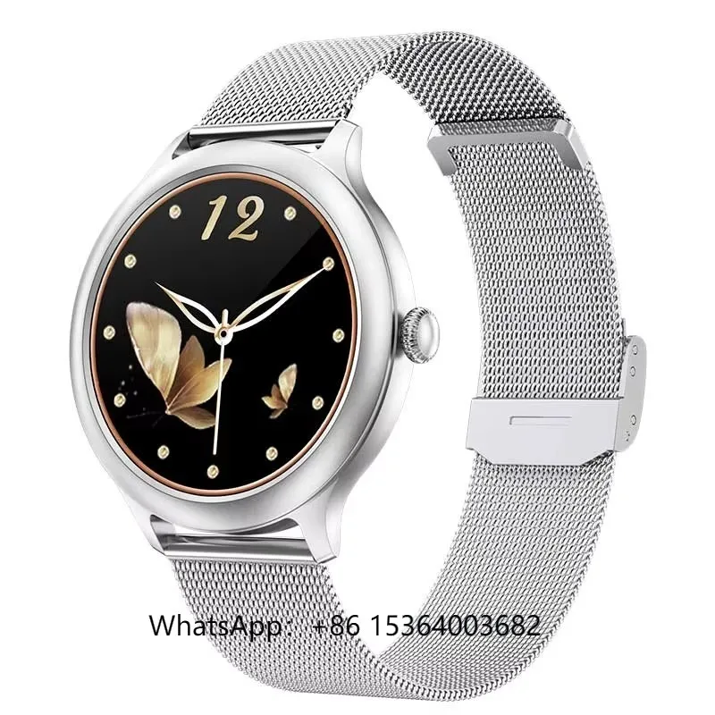 

Смарт-часы 2025 DK19 из сплава, женские умные часы, спортивный шагомер, женский фитнес-трекер, браслет, носимые устройства