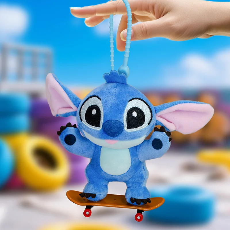 

Скейтборд стежок плюшевый брелок мультфильм рюкзак кулон игрушка детские фанаты подарки на день рождения