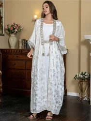 Ramadan Eid Muslim Abaya for Women Party Dresses Jalabiya Tassel Vestidos Morocco Kaftan Islam Arab Long Robe Dubai Abayas