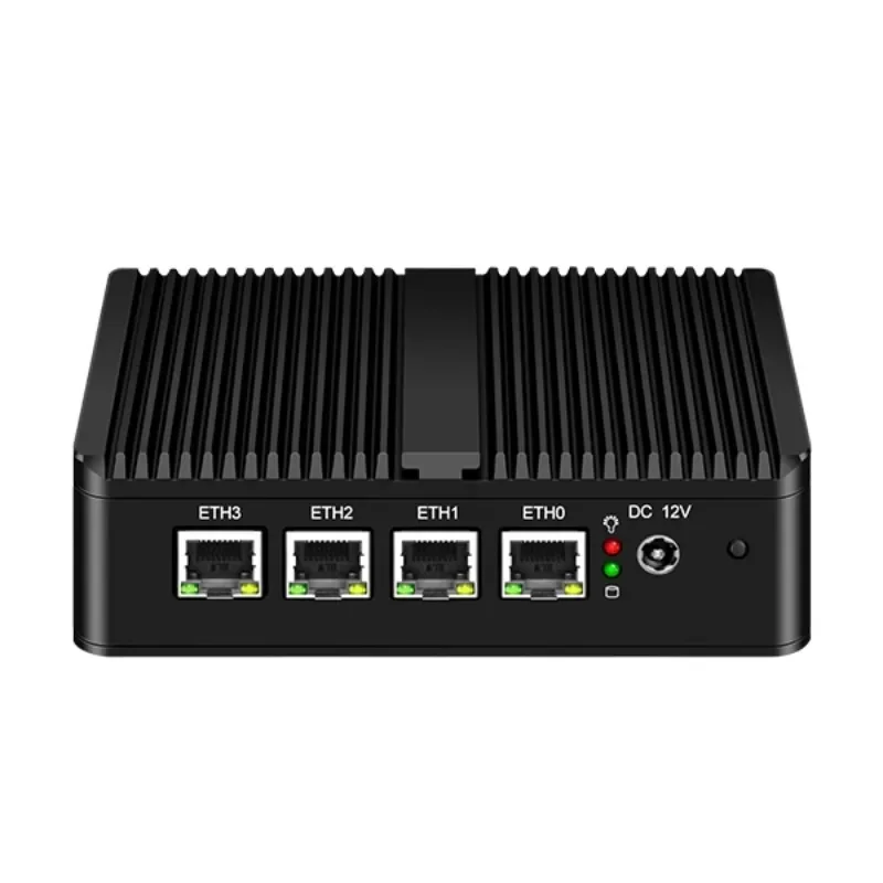 J4125 soft route 2.5G quad network 6 network port I210 industrial computer computer Aikuaipai network industrial computer ros