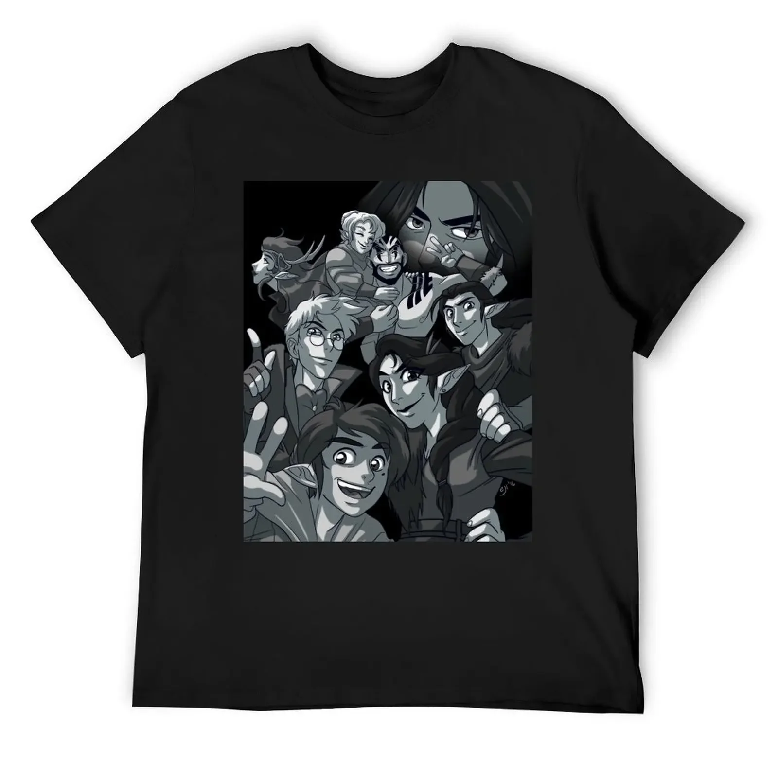 

The Gang's All Here T-Shirt shirts graphic tee vintage summer top black t-shirts for men