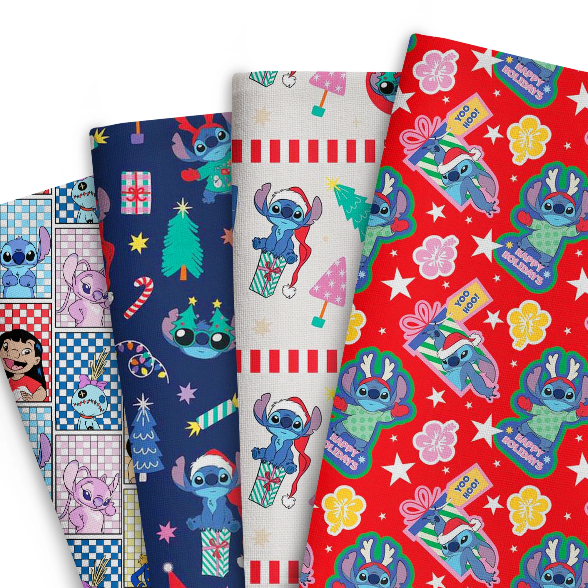 

50*145cm Patchwork Christmas Stitch Polyester Cotton Fabric For Tissue Sewing Quilting Fabrics Needlework Material DIY Handmade