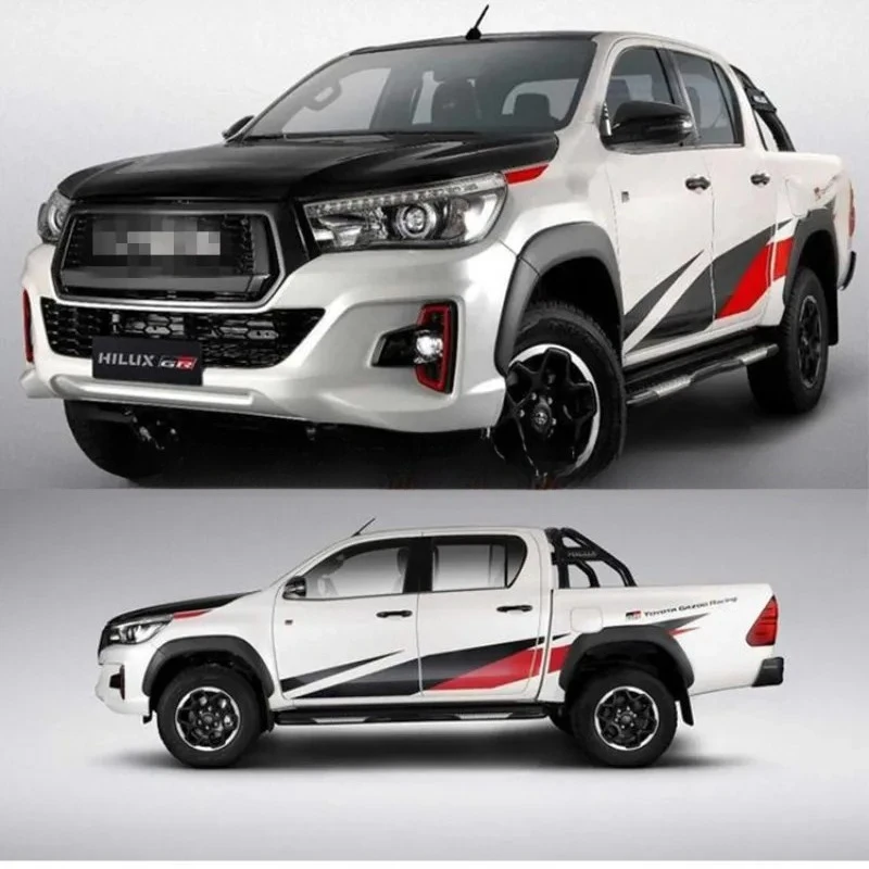 Car Pickup truck stickers FOR Toyota Hilux Revo body exterior customization dedicated decorative sports decal