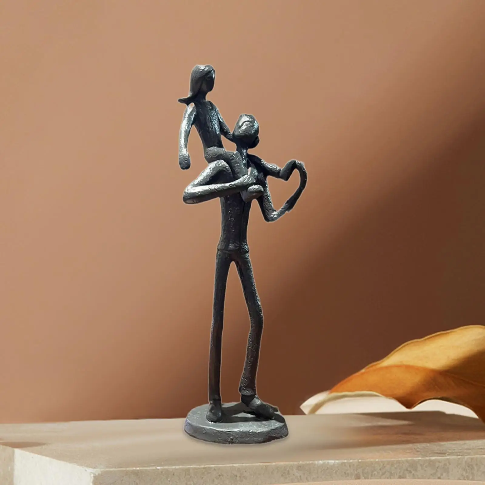 

Father Daughter Figurine Home Decor Dad Gift for Memorial Wedding Husband
