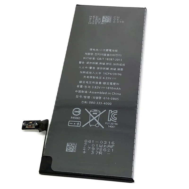 new high capacity phone battery pack For Apple iphone 4 4S 5 5S 5C SE 5SE 6 6S 7 8 Plus 6P 6SP 7P 8P X XR XS max