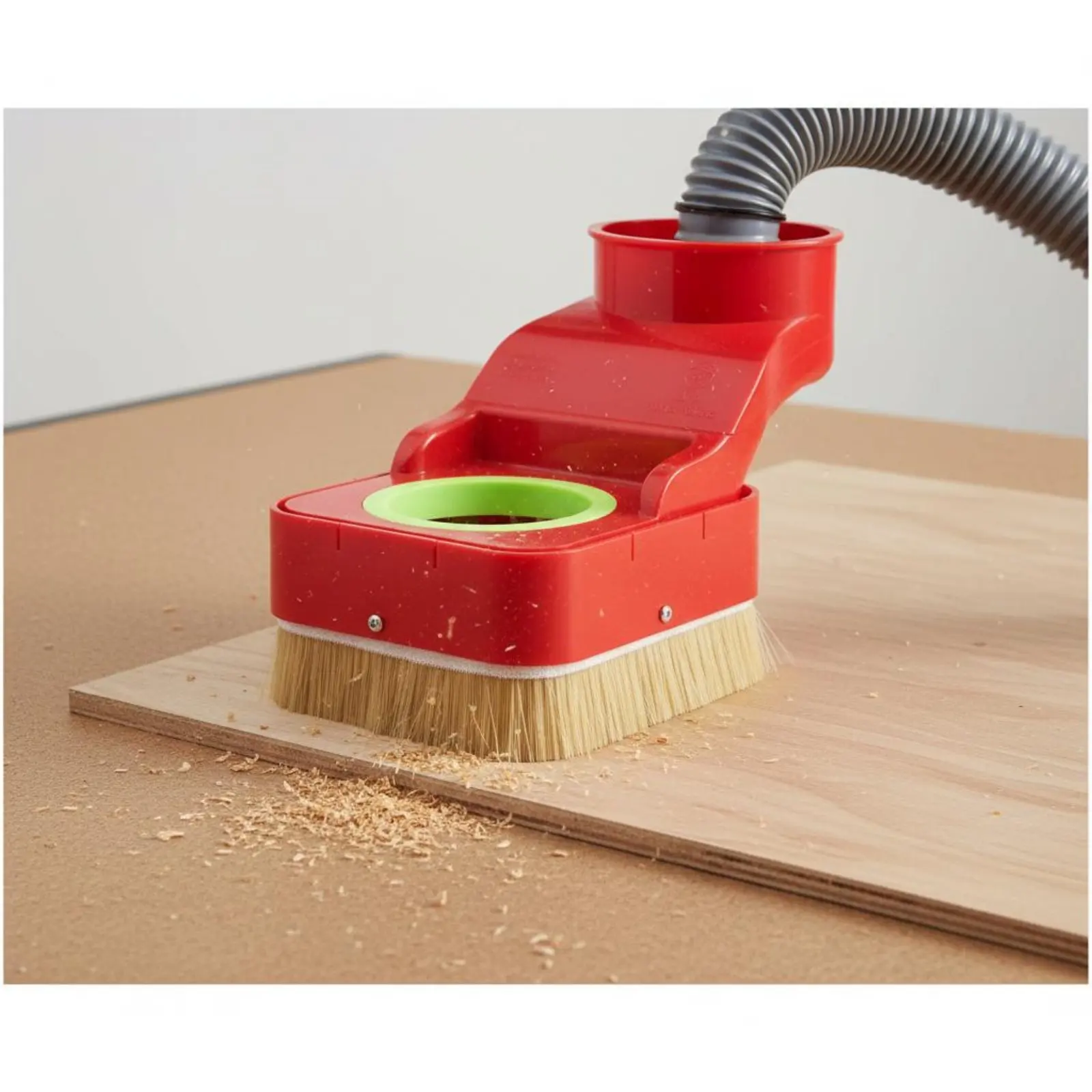 CNC Router Dust Shoe Woodworking Brush Dust Hood Machine Accessory Easy to Install for Wood Cutting view 5