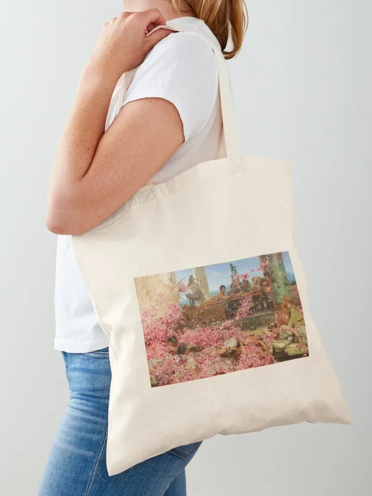 

The Roses of Heliogabalus by Sir Lawrence Alma-Tadema Tote Bag Gift bags Cloth bag Eco bag tote woman
