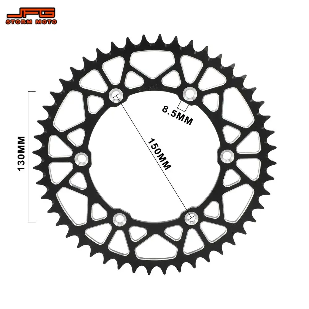 Chain Sprocket Motorcycles Accessories For YAMAHA YZ125 WR250F 1999-2024 WR250R/X 2008-2020 YZ250 YZ250F WR450F Aluminum 7075