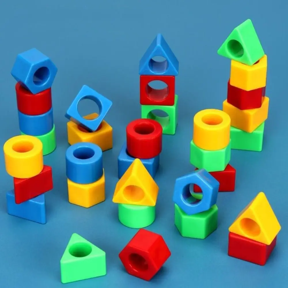 Puzzle Board Geometry Shape Matching Montessori Pattern Cognitive Shape Matching Board Game Portable Interactive