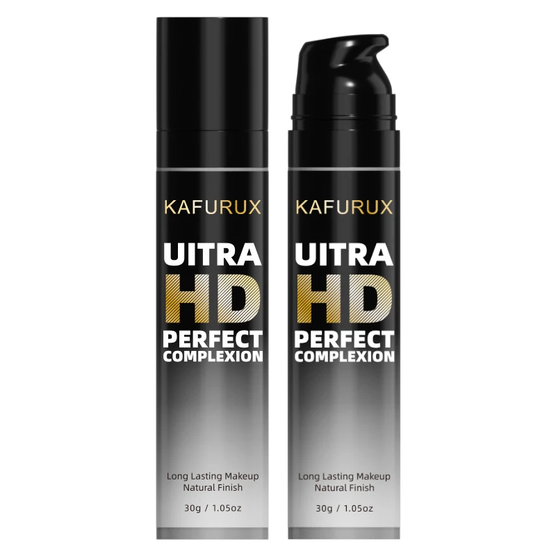 Crème de fond de teint pour le visage, 8 couleurs, correcteur mat, contrôle de l'huile, liquide imperméable, couverture complète, Base nue, produits de maquillage professionnels