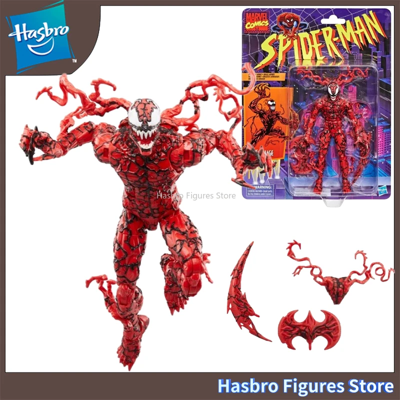 In Stock Hasbro Marvel Legends Target Comics Spider-Man Carnage Limited Edition Action Figure Model Collection Toy Gift