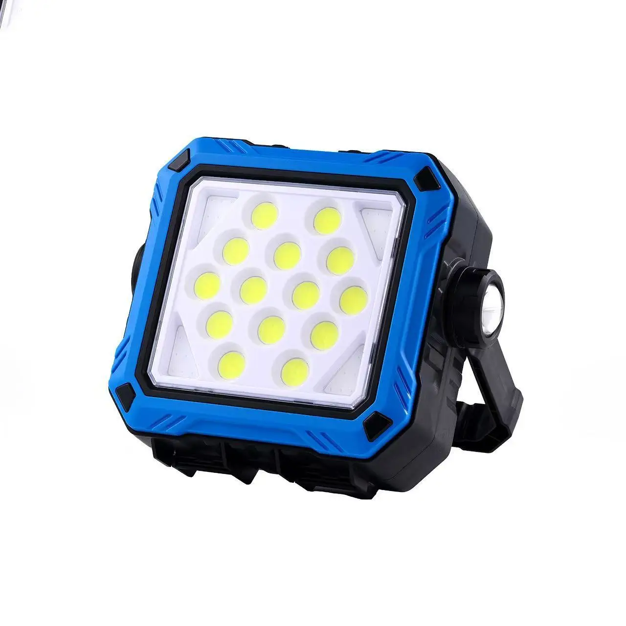 Multifunctional Powerful  Searchlight Solar Flashlight USB Rechargeable LED Camping Lantern with Toolbox Outdoor Portable Light