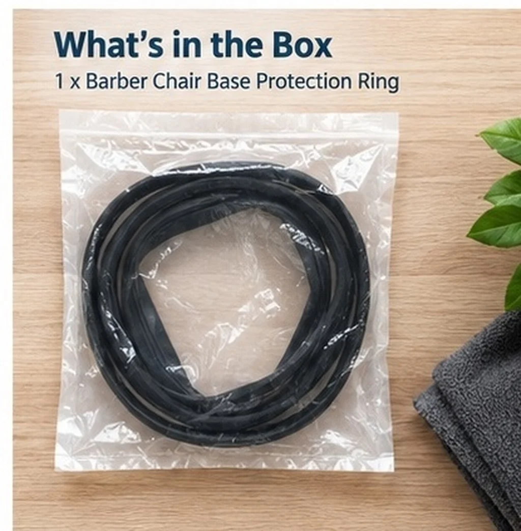 Barber Chair Base Rubber Ring Floor Protector Stable Fit Salon Styling Chair Replacement Part Base Rubber Ring