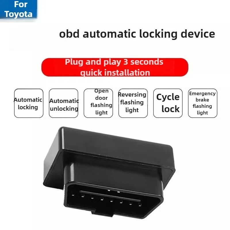AUTO Locker Windows Closer Glass Lift OBD for Toyota Rav4 Corolla Camry Levin Highlaner Wildlander Car Windows Accessories