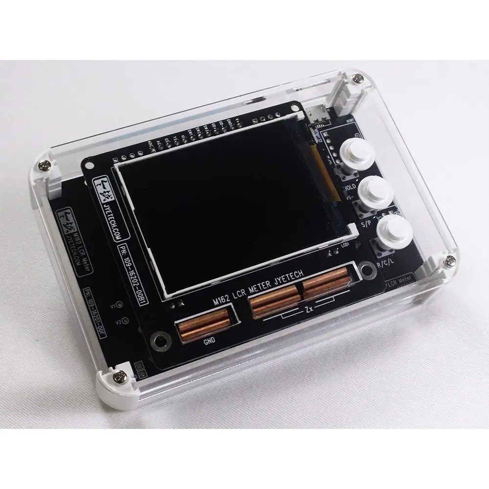 Acrylic M162 LCR Meter DIY Kit Basic Version USB Fully Automatic Ranging Easy Build Dropshipping