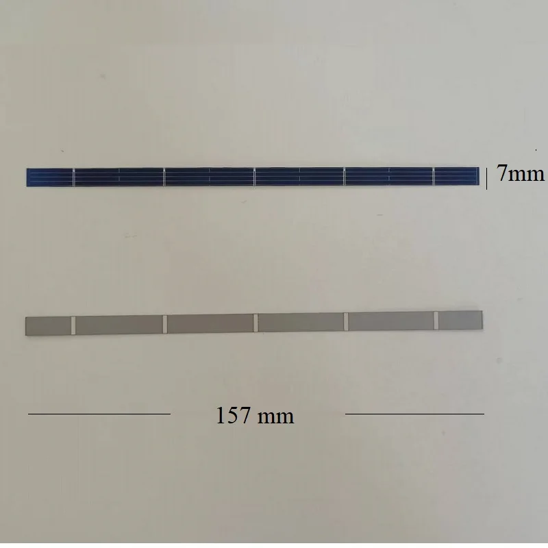 100 sztuk ogniwa słoneczne polikrystalicznego silikonu 157mm x 6mm klasy dla Diy sprawia, że 50wat Panel słoneczny