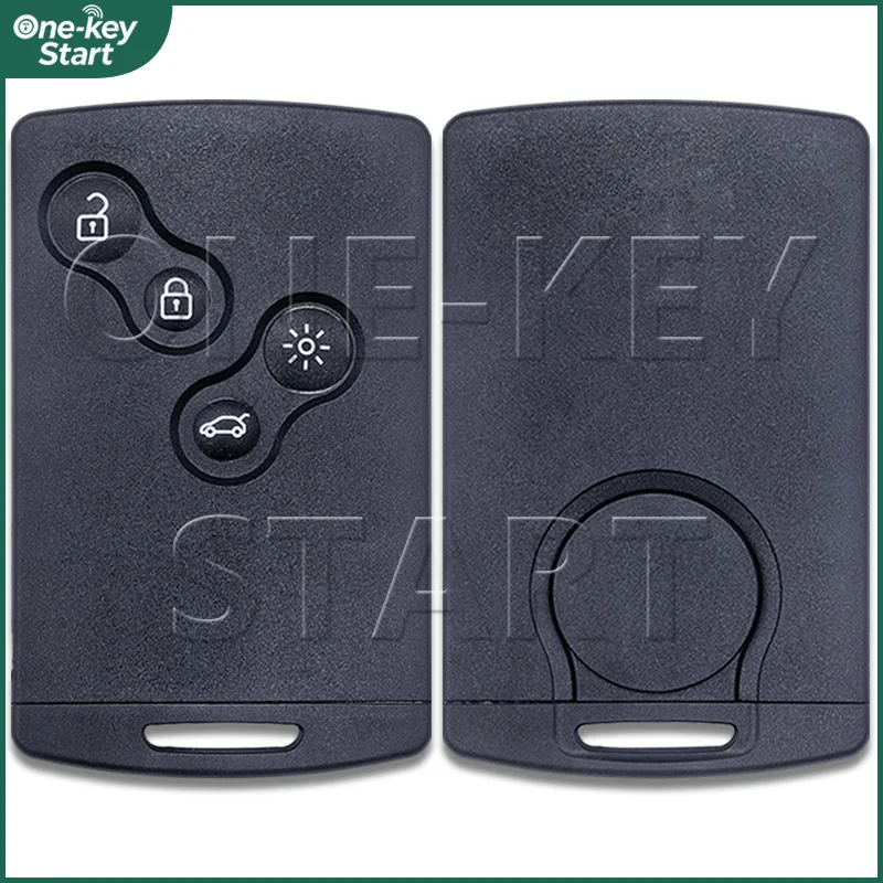For Renault Megane Fluence Laguna Scenic Koleos Clio IV Captur NSN14/VA2 Blade Replacement Smart Car Key Shell Case