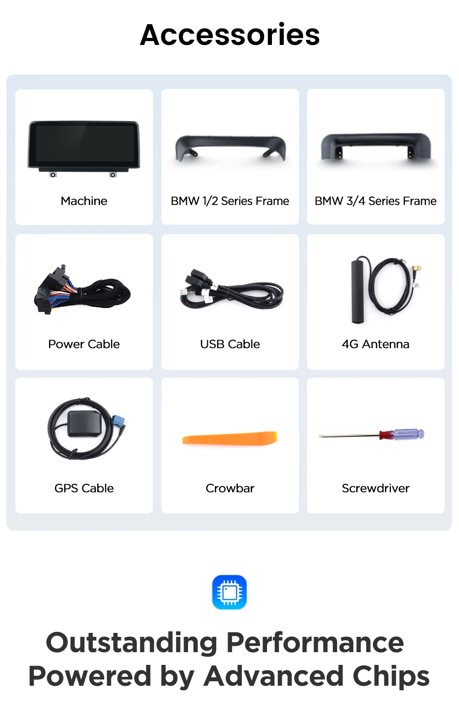 Junsun 1920*720 Drahtlose Carplay Android Auto Multimedia Auto Radio Für BMW 1 2 3 4 serie F20 F21 F22 F30 F31 F32 F33 F34 F36 – Detail 18