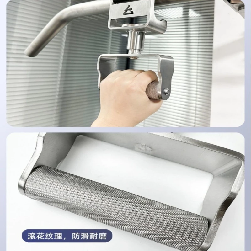 Adjustable Angle Pull Extension Handle, Multifunctional Fitness Grip, Pull Up Strength Device, 304 Stainless Steel Accessories