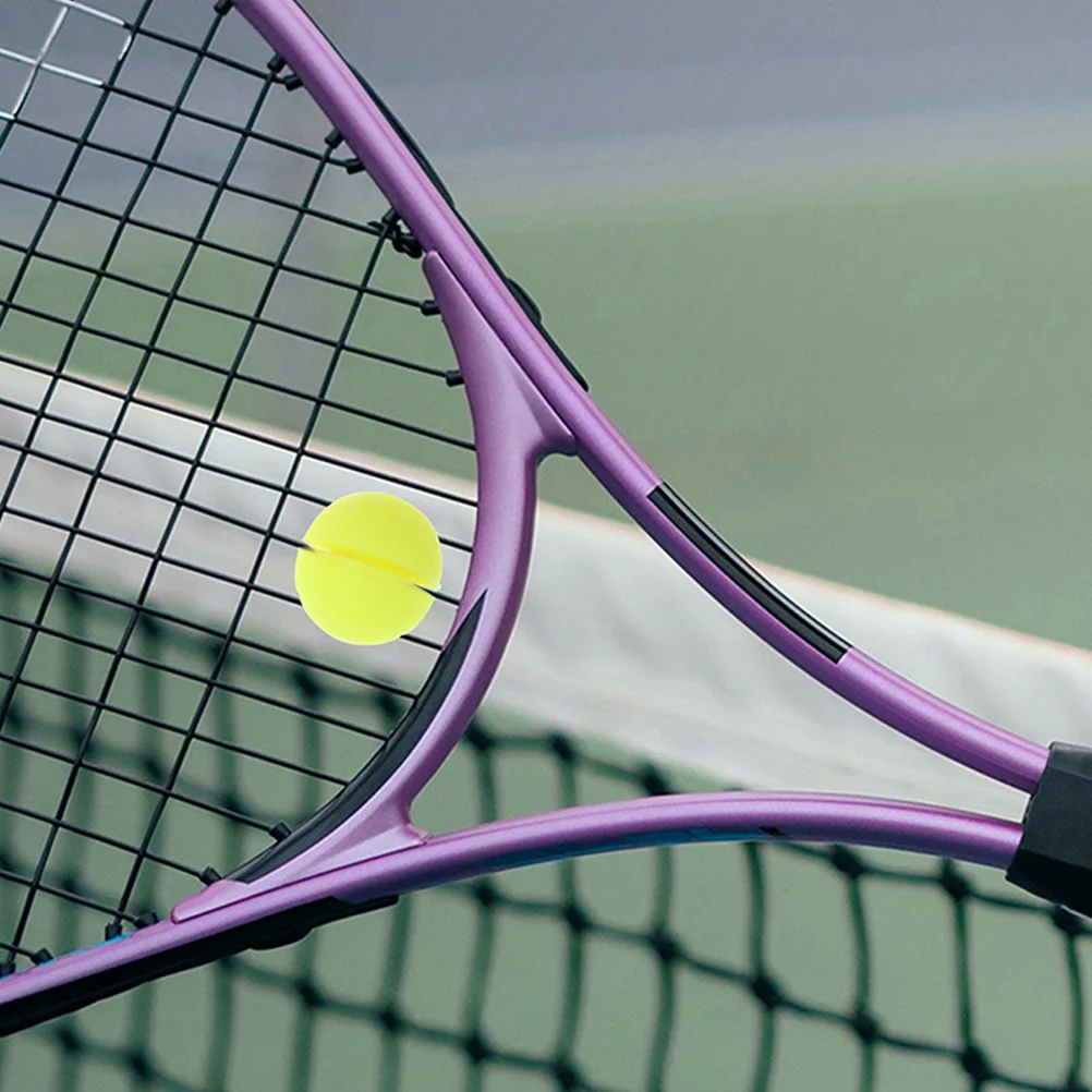 

2 Pcs Tennis Racket Shock Absorber Dampener Round Reducer White Yellow Set Stable Control Accessories for Tennis
