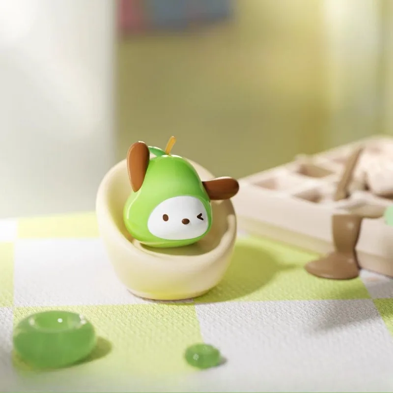

Набор милых фигурок персонажей фруктов MyMelody Kuromi Pompompurin, коллекционные декоративные игрушки для детей, подарок