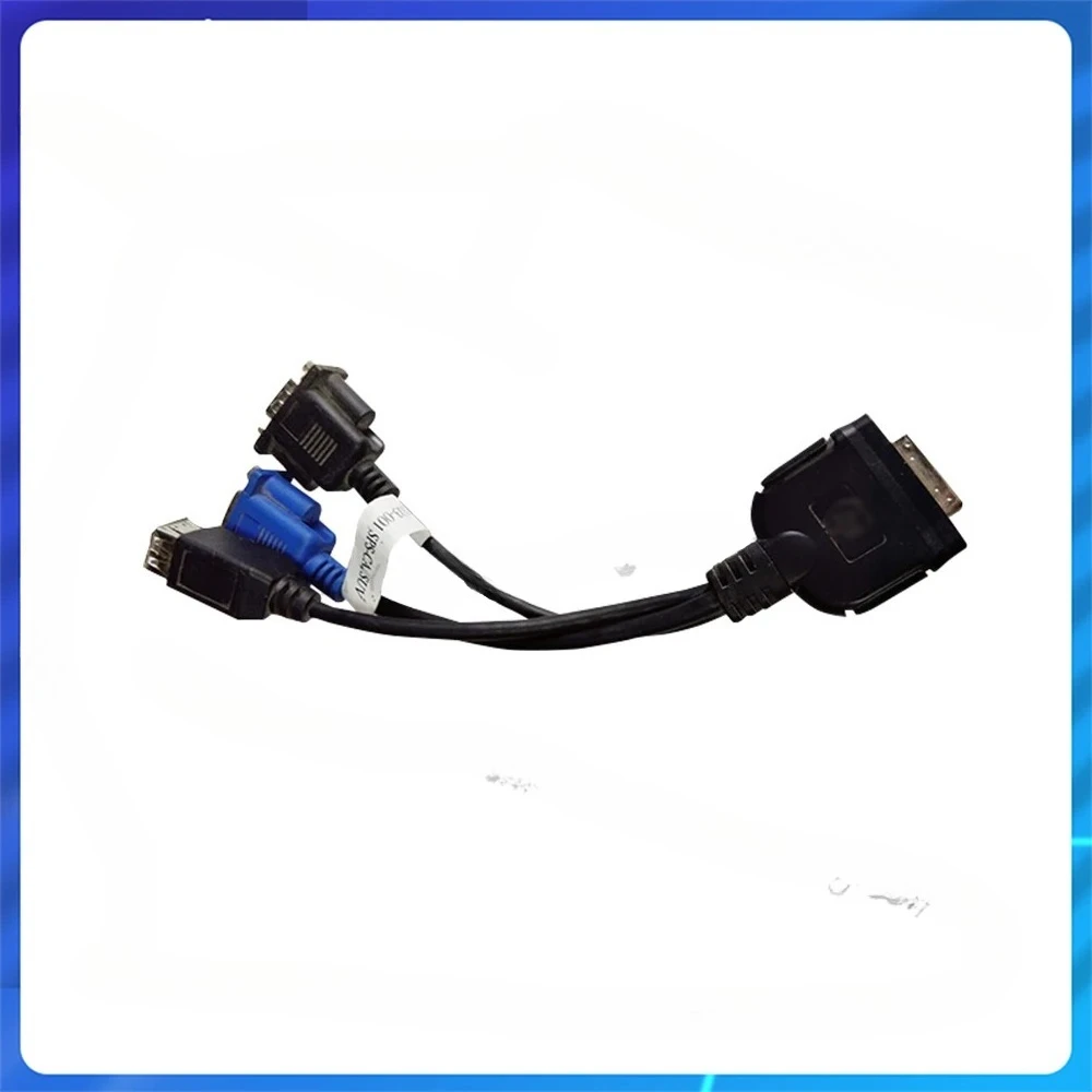 Original for HP C3000 C7000 Blade Adapter KVM Cable SPS-CA SUV Diagnostic 409496-001 416003-001 Local I/O