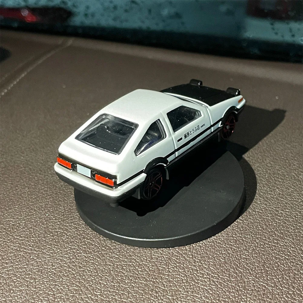 AE86 Drift Rotating Auto Turning Gyroscope Alloy Car Model 1:64 Interior Center Console Decorative Ornaments Christmas Holiday