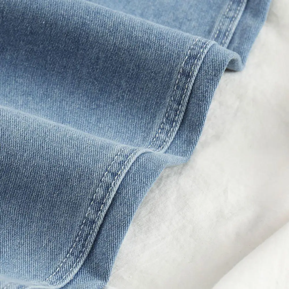 Модные джинсовые комбинезоны для женщин, свободный крой, классические повседневные джинсовые эластичные джинсовые комбинезоны, зауженные джинсовые брюки