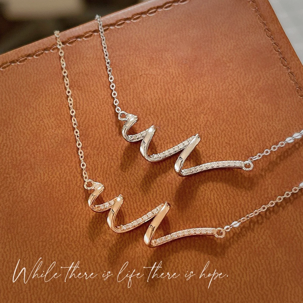 

European Popular 925 Silver Zircon S Shape Curve Choker 18K Rose/White Gold Snake Serpent Chain Necklace Ophidian Fine Jewelry