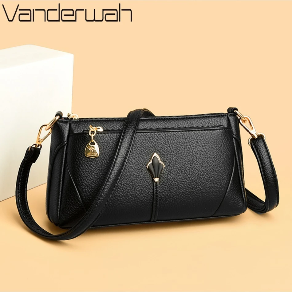 

Высочайшее качество из мягкой искусственной кожи, женская элегантная сумка через плечо, дизайнерские женские повседневные кошельки и сумки, натуральный бренд