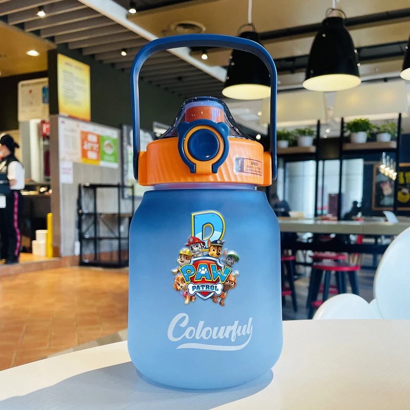 

Paw Patrol Large Capacity Sports Water Bottle Leak Proof Plastic Cup Drinking Outdoor Travel Portable Gym Jugs Boy Girl Kettle