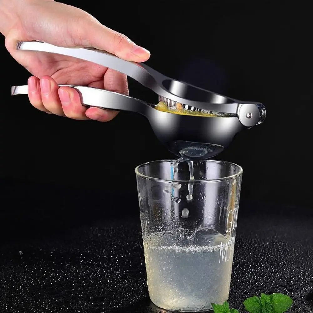 Durable Manual Lemon Squeezer Hand Squeezer Squeezer Press Manual Juicer Stainless Steel Ergonomic Lemon Clip Fruit Processing