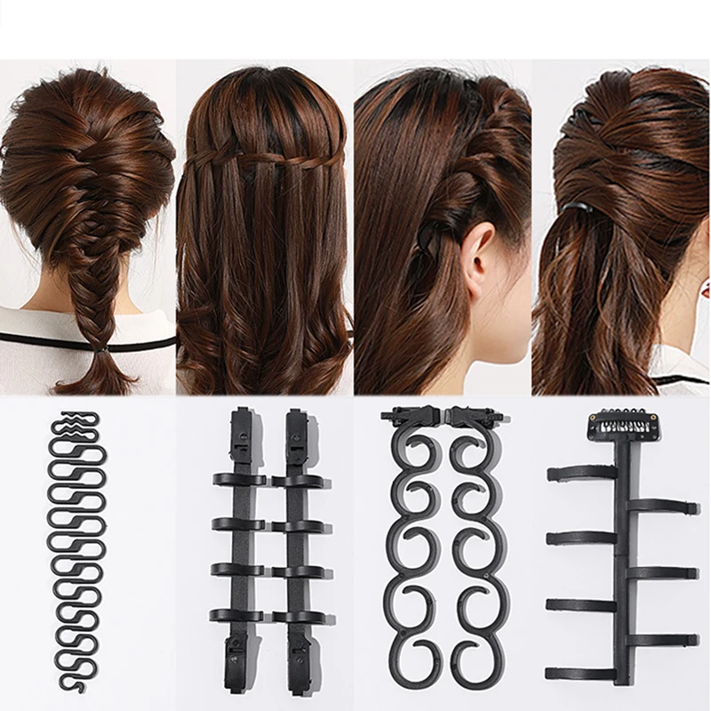 Lady Hair Braiding Tools Hair Twist Braider French Lazy Fashion Salon Women Braider Maker Hair DIY Braiding Styling Accessories