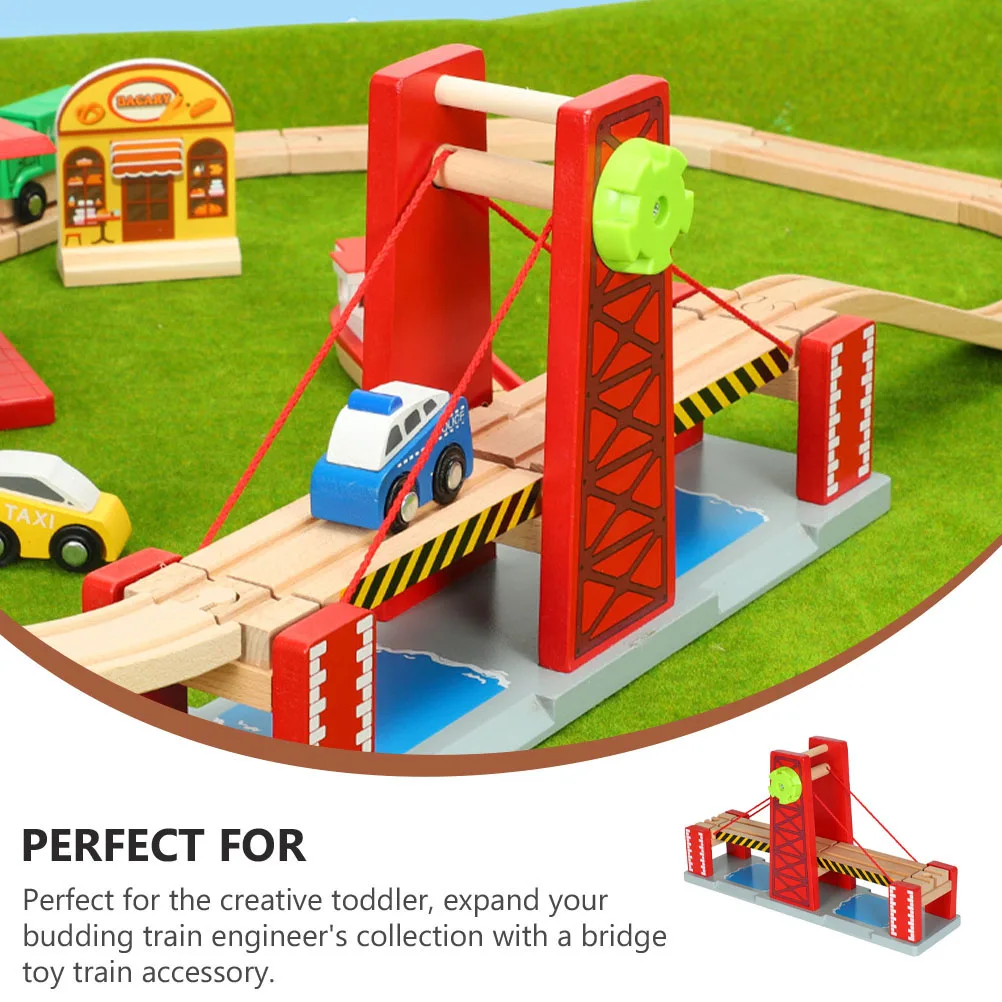 Modell Spielzeug Eisenbahn Brücke Zug Gleis Brücke Zug Gleise Spielzeug DIY Gleis Spielzeug