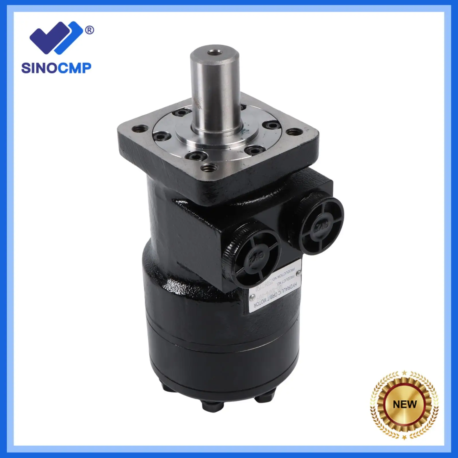 Motor Hidráulico 101-1004-009 101-1004 para Eaton Char-Lynn Serie H, 4 Pernos Estándar, 9.70 in³/r, Reemplazo Directo para Sistema Hidráulico