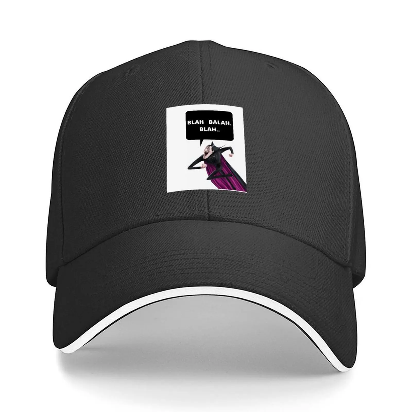 

HOTEL TRANSYLVANIA BLAH BLAH BLAH.... Baseball Cap Golf Hat luxury caps hats on offer fun hats For Man Women's