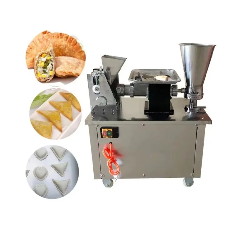 Auto Electric Pierogi Maker Machine  Automatic Dumpling Spring RollPunjabi Samosa Forming Making Machine