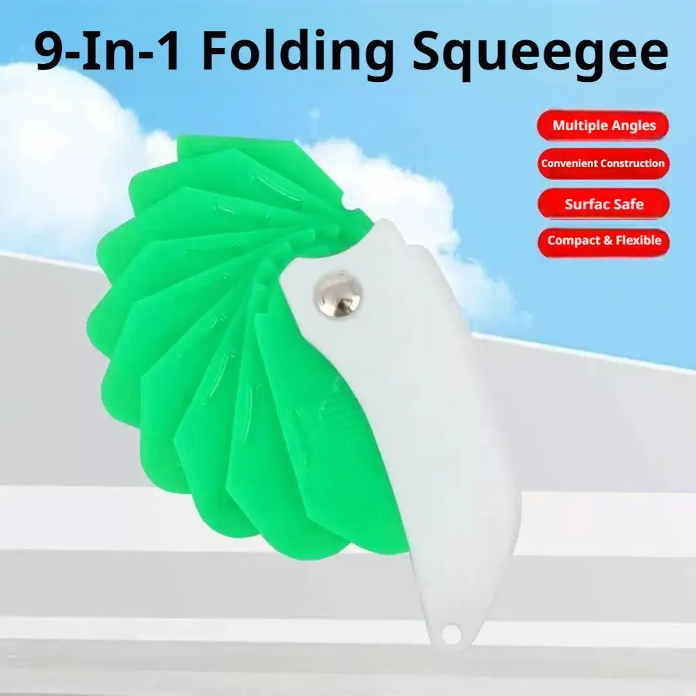 Multi 9-in-1 Glue Scraper Glass & Structural Glue Trimmer All-in-one Hand Tool For Decoration Caulking And Adhesive Trimming