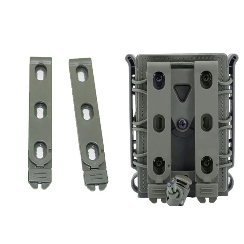 Juego de funda Kydex MOLLE-LOK con clip cintura y porta cargadores