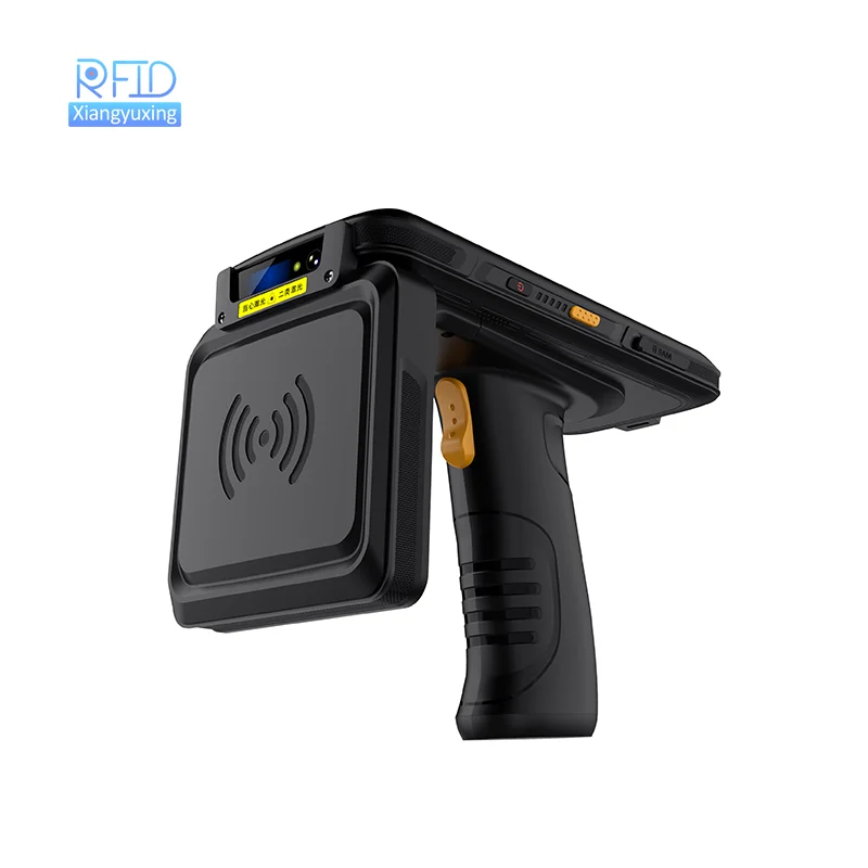 860–960 MHz tragbarer UHF-RFID-Lesegerät mit NFC-/Barcode-/QR-Code-Funktionen