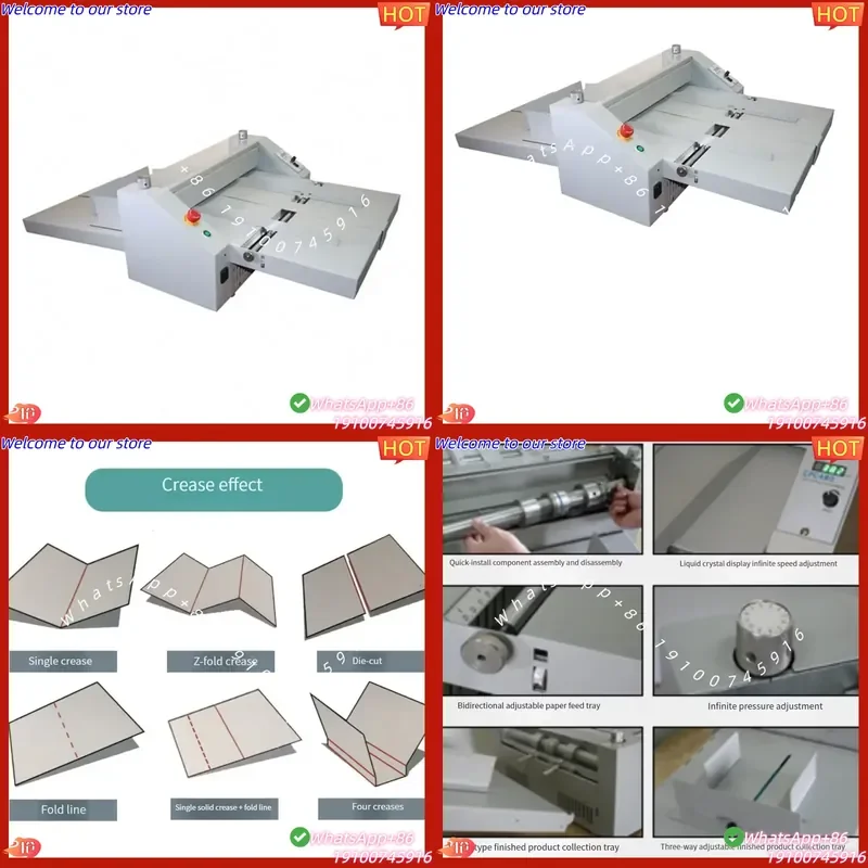 

CE Certificate CPC480 Wholesale High Quality A3 Size 480mm Manual Feeding Multi-Function Paper Creasing Machine