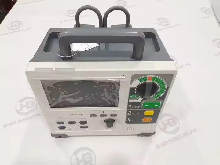 Vendita calda Semiautomatico Defi External Brightener S5 Comen Defi Brighator Training Touch Screen Con e Cg e SpO2 moni tor