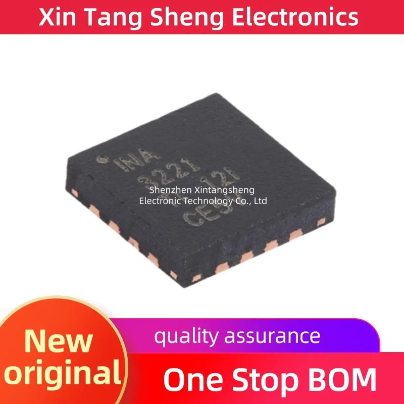 INA3221AIRGVR VQFN-16 output current and voltage monitor chip