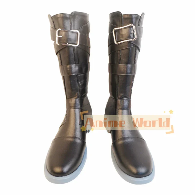 Geshu Lin 코스프레 신발 부츠, 커스텀 제작, 할로윈 카니발 크리스마스 물결