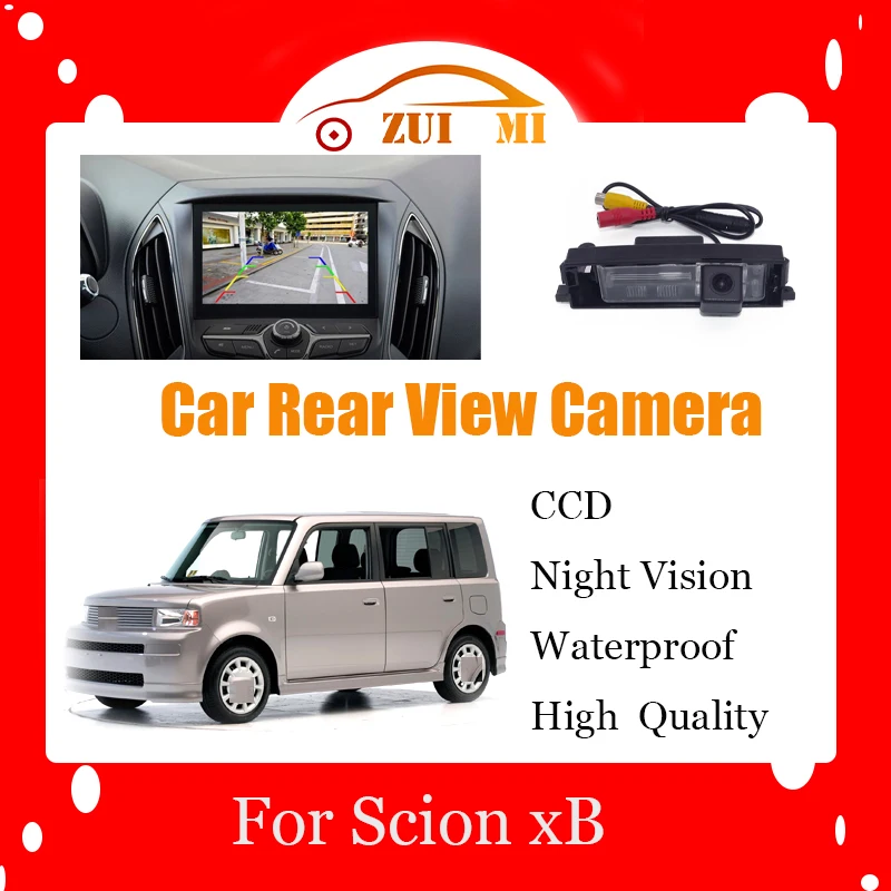 

Car Reverse Rear View Camera License Plate Light For Scion xB 2004~2006 Night Vision Waterproof Backup Parking Camera