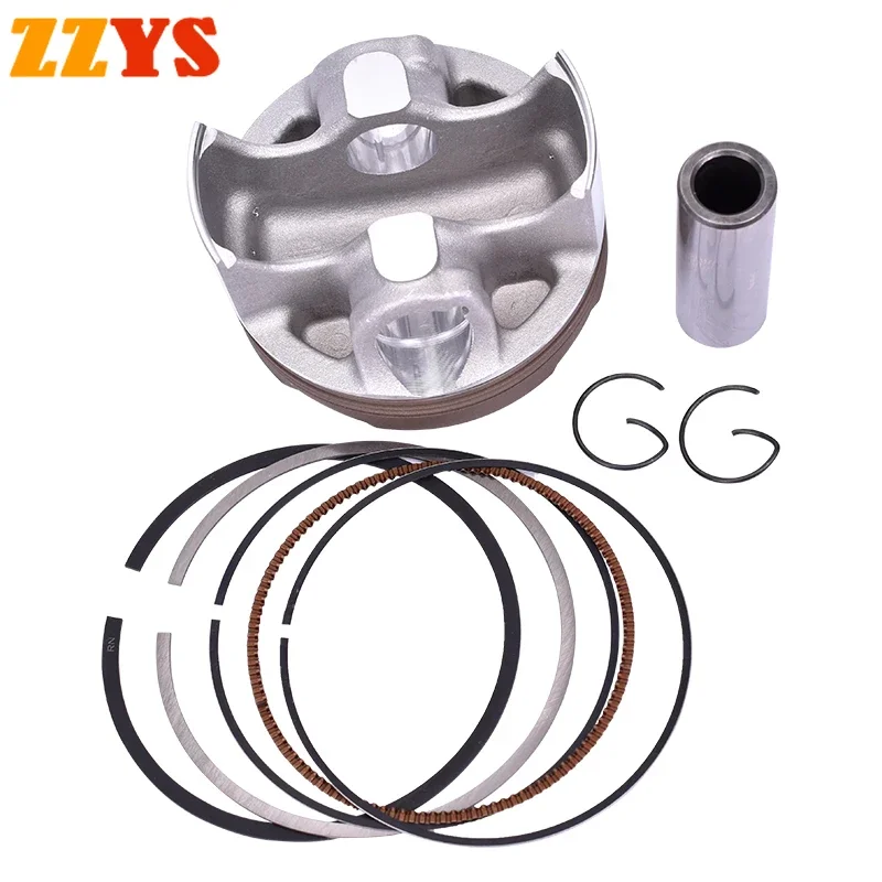 

67mm 67.25mm 67.5mm STD +25 +50 Oversize 0.25 0.5 Motorcycle Piston and Ring Kit For Honda KN9-1 CBR600 F5 CBR 600 2003-2006 05