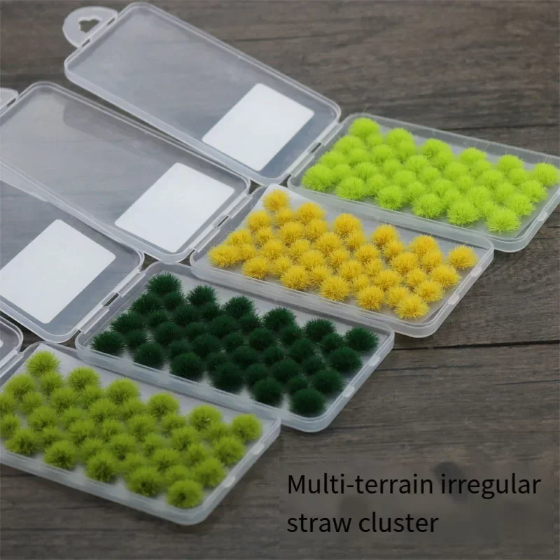 

Simulation Grass Clusters Irregular Simulation Grass Height 5-6mm Home DIY SNOWY GREEN YELLOW WITHERING AUTUMN GREEN 8*8*3CM