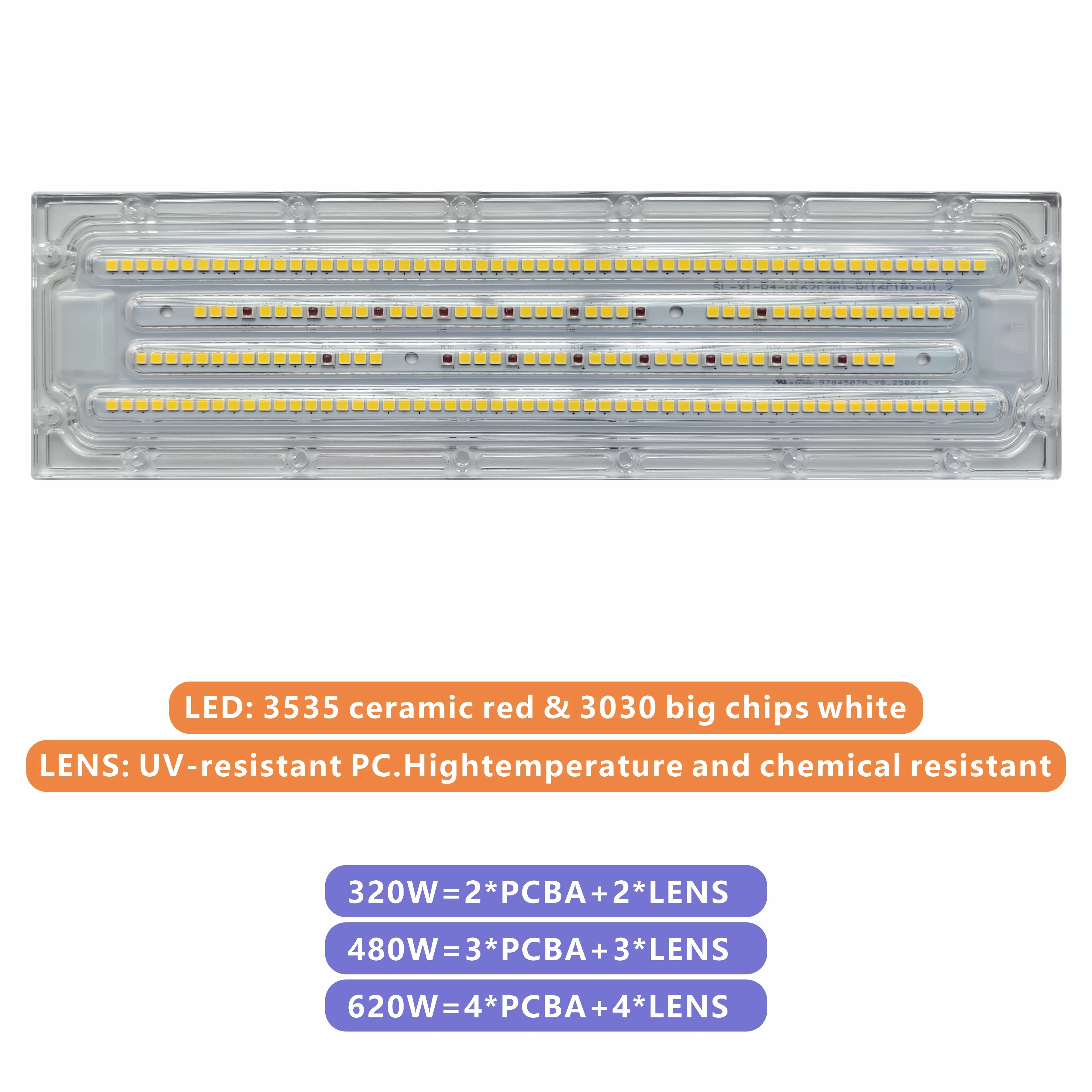 

Shining Lighting Full Spectrum LED Grow Lights 320W/480W/620W for Seedling, Flowering, Fruiting – Indoor Plants, Greenhouse