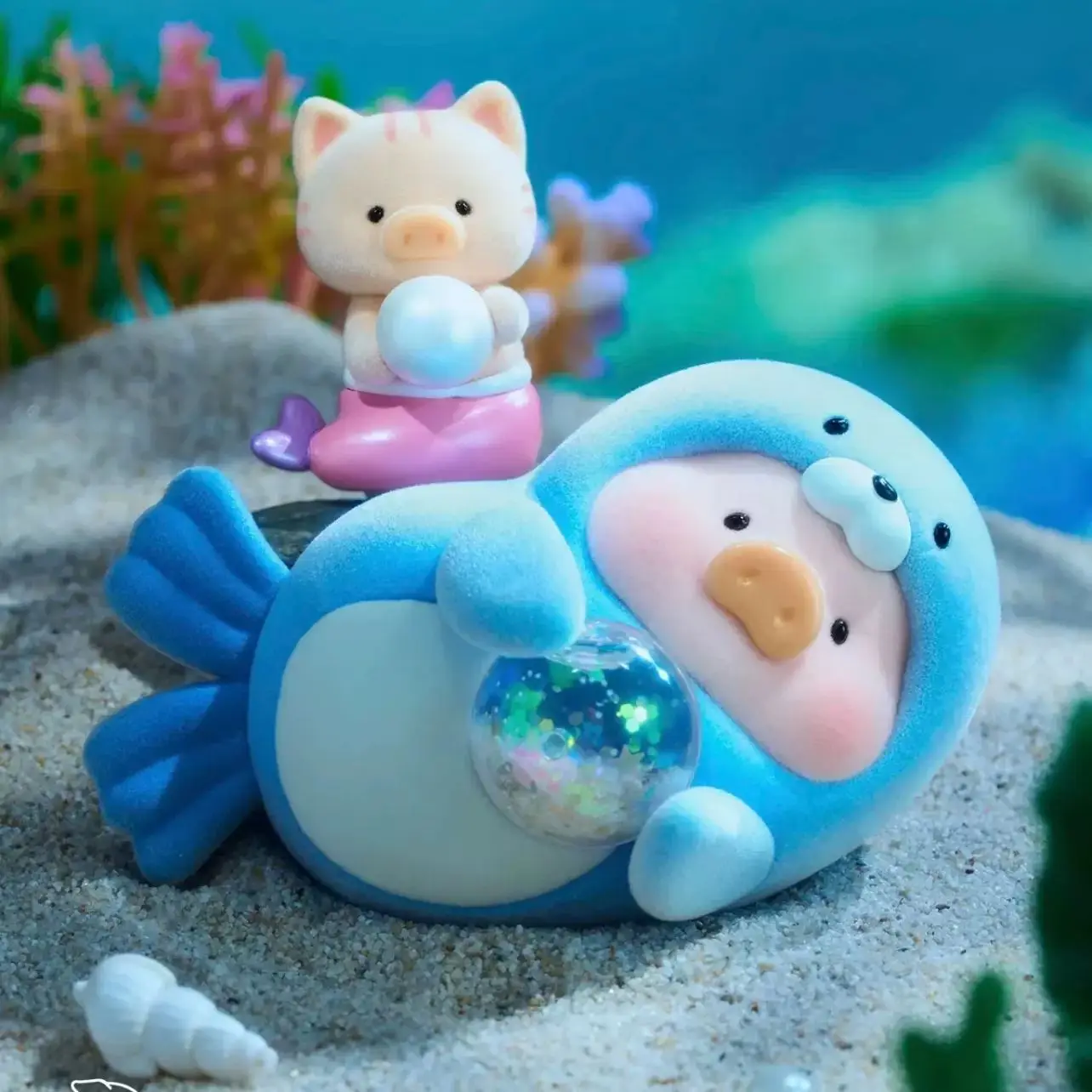 

LuLu The Piggy Dreamy Blue Ocean Series Mystery Box Blind Box Cute Action Figure Collectible Toy Girl Gift Trendy Ornaments