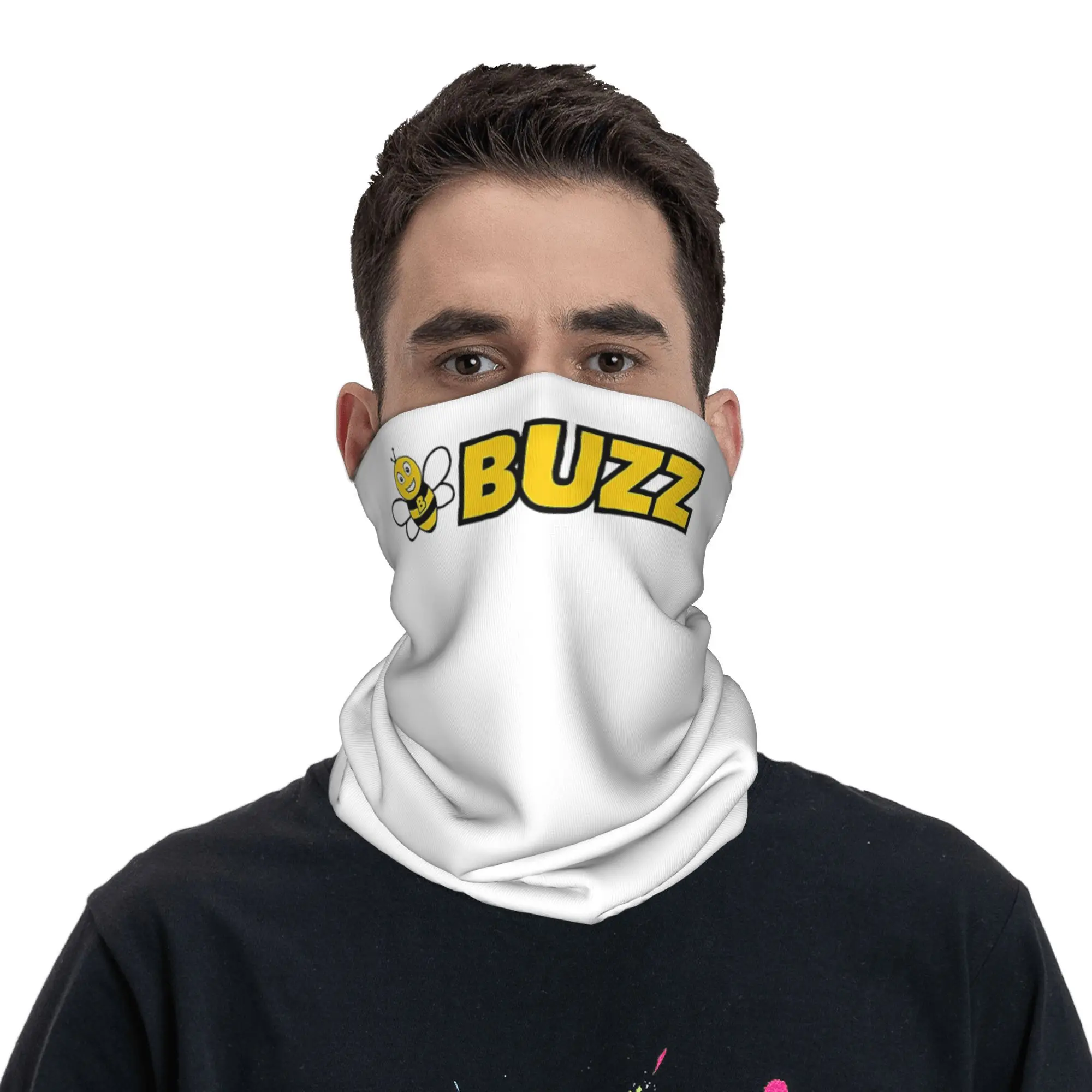 

Buzz Airline Ryanair Group Bandana Neck Gaiter Printed Mask Scarf Multifunction Headwear Outdoor Sports Unisex Adult All Season